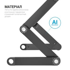 Фото: Підставка для ноутбука OfficePro CD1230 Black № 12 | KTC