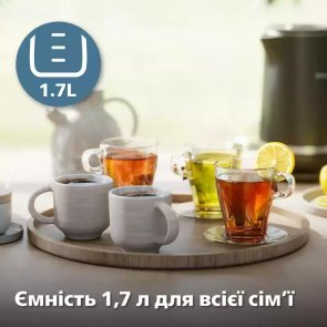 Електрочайник Philips Double Walled Kettle 5000 (HD9395/90)