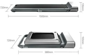 Фото: Бігова доріжка Kingsmith Walkingpad&Treadmill R1 Pro Silver № 5 | KTC