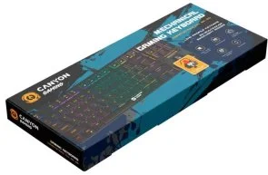 Фото: Клавіатура Canyon Cometstrike TLK GK-50 USB Black (CND-SKB50-US) № 5 | KTC