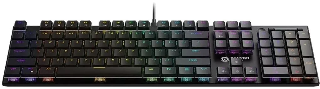 Фото: Клавіатура Canyon Cometstrike GK-55 USB Black (CND-SKB55-US) № 2 | KTC