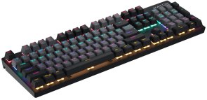 Клавіатура Hator Starfall Rainbow Origin Blue ENG/UA USB Grey/Black (HTK-609-BGB)