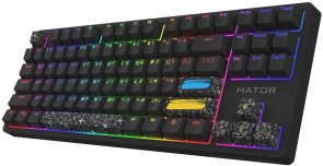 Клавіатура Hator Rockfall 2 Mecha TKL Authentic Edition Black (HTK-530)