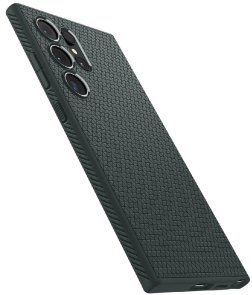 Чохол Spigen for Samsung S24 Ultra - Liquid Air Abyss Green (ACS07288)