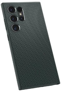 Чохол Spigen for Samsung S24 Ultra - Liquid Air Abyss Green (ACS07288)