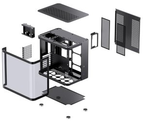 Корпус Jonsbo TK-2 Black with window