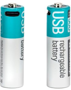 Акумулятор ColorWay USB-C 2200mAh Li-Polymer AA BL/2 (CW-UBAA-10)