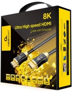 Фото: Кабель Cablexpert AOC v2.1 HDMI / HDMI 5m Black (CCBP-HDMI8K-AOC-5M) № 2 | KTC
