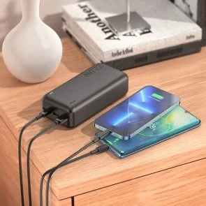 Фото: Батарея універсальна Hoco J101B 30000mAh 22.5W Black № 5 | KTC