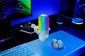 Фото: Мікрофон Razer Seiren V3 Chroma White (RZ19-05060200-R3M1) № 6 | KTC