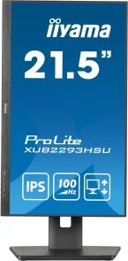 Фото: Монітор iiyama XUB2293HSU-B6 Black - 21.5" IPS / 1920×1080 / 100 Гц / Pivot / HAS № 5 | KTC