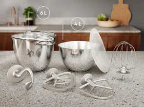 Фото: Планетарний міксер Electrolux Kitchen Assistent Machine (E6KM1-4PPT) № 5 | KTC