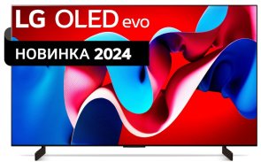 Телевізор OLED LG OLED42C44LA (Smart TV, Wi-Fi, 3840x2160)