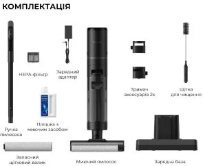 Фото: Ручний бездротовий пилосос Dreame H12S (HHR30B) № 2 | KTC