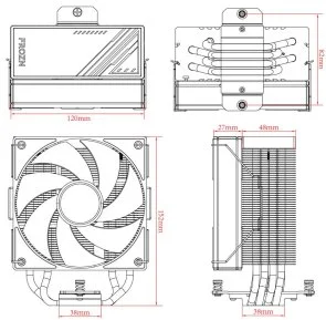 Фото: Кулер для процесора ID-COOLING FROZN A410 ARGB № 7 | KTC