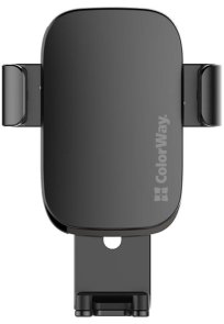 Кріплення для мобільного телефону ColorWay Metallic Gravity Holder 3 Black (CW-CHG14-BK)