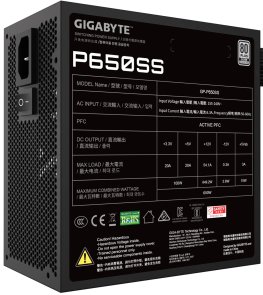 Блок живлення Gigabyte 650W P650SS (GP-P650SS)