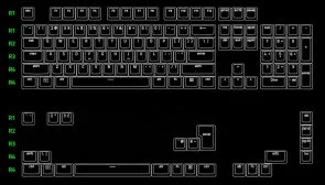 Фото: Набір кейкапів Razer Phantom US/UK - White (RC21-01740200-R3M1) № 6 | KTC