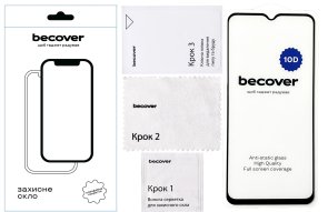 Захисне скло BeCover 10D for Samsung A34 5G SM-A346 - Black (711352)