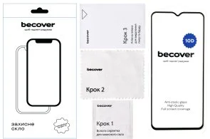 Фото: Захисне скло BeCover 10D for Xiaomi Redmi A2 - Black (711366) № 3 | KTC