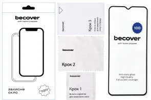 Фото: Захисне скло BeCover 10D for Nokia C32 - Black (711522) № 2 | KTC