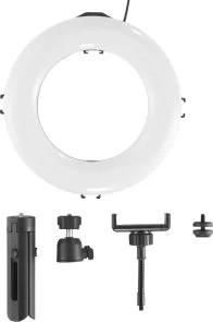 Фото: Світлодіодне селфі-кільце Hama SpotLight Smart 80 V2 BT Black 00004657 № 3 | KTC