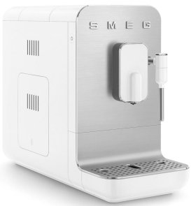 Кавомашина Smeg Coffee Machine With Steam Wand White (BCC12WHMEU)