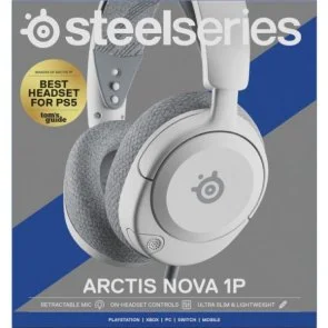 Фото: Гарнітура SteelSeries Arctis Nova 1P White (61612) № 10 | KTC