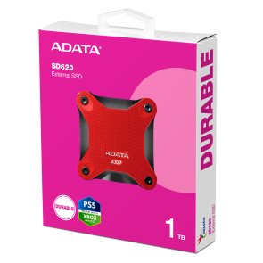 Зовнішній SSD-накопичувач A-Data SD620 1TB Red (SD620-1TCRD)