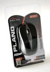 Фото: Миша Media-Tech Plano Titanium (MT1091T) № 3 | KTC