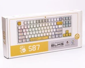 Фото: Клавіатура Bloody S87 BLMS Red Plus Switch Energy White (S87 Energy White) № 11 | KTC