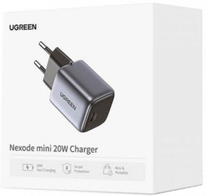 Зарядний пристрій UGREEN Nexode mini CD318 20W Gray (90664)