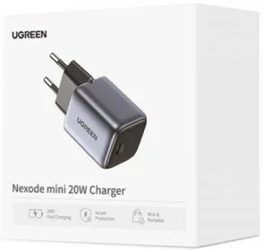 Фото: Зарядний пристрій UGREEN Nexode mini CD318 20W Gray (90664) № 4 | KTC
