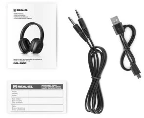 Фото: Навушники Real-EL GD-820 Wireless Black (EL124100051) № 10 | KTC