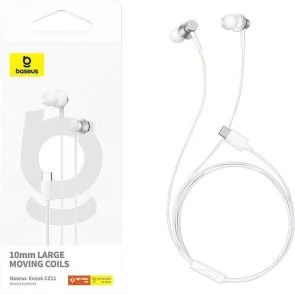 Фото: Навушники Baseus Encok CZ11 White (A00164300213-Z1) № 5 | KTC