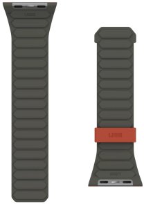 Ремінець UAG for Apple Watch Ultra 2/Ultra 49/45/44/42mm - Pathfinder Olive/Rust (194161117291)