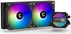 Фото: Система рідинного охолодження Zalman Alpha2 A24 Black (ALPHA2A24BLACK) № 2 | KTC