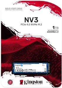 Фото: SSD-накопичувач Kingston NV3 2280 PCIe 4.0 x4 NVMe 1TB (SNV3S/1000G) № 3 | KTC