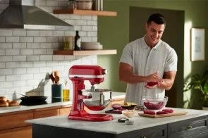 Фото: Планетарний міксер KitchenAid Heavy Duty 5.2L - 5KSM55SXX Empire Red (5KSM55SXXEER) № 10 | KTC