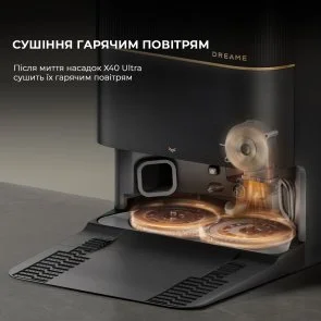 Фото: Робот-пилосос Dreame Bot X40 Ultra Black (RLX63CE-Bl) № 8 | KTC