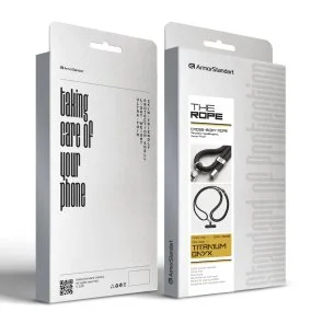 Фото: Ремінець для смартфону ArmorStandart Rope Titanium Onyx with Dark holder (ARM76098) № 6 | KTC