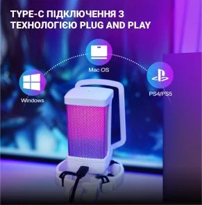 Фото: Мікрофон Fifine Q6TW White № 10 | KTC