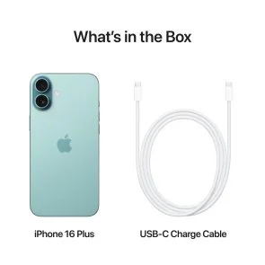 Фото: Смартфон Apple iPhone 16 Plus 128GB Teal (MXVY3) № 9 | KTC