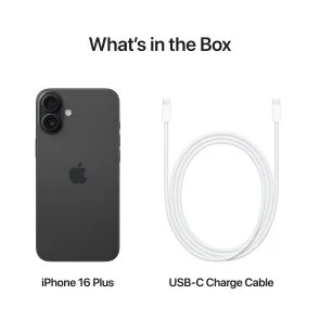 Фото: Смартфон Apple iPhone 16 Plus 128GB Black (MXVU3) № 9 | KTC