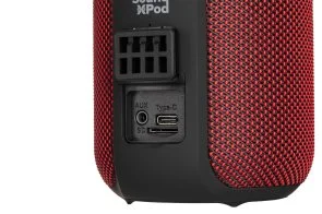 Фото: Портативна колонка 2E SoundXPod Red (2E-BSSXPWRD) № 7 | KTC