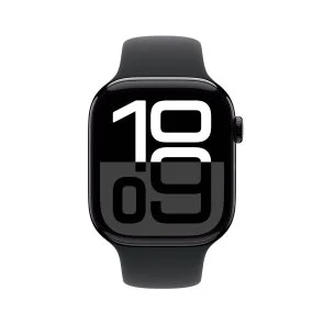Фото: Смарт годинник Apple Watch Series 10 GPS 46mm Jet Black Aluminium Case with Black Sport Band - M/L (MWWQ3) № 2 | KTC