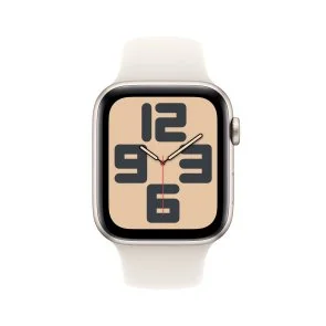 Фото: Смарт годинник Apple Watch Series SE 2 2024 GPS 44mm Starlight Aluminium Case with Starlight Sport - S/M (MXEU3) № 2 | KTC