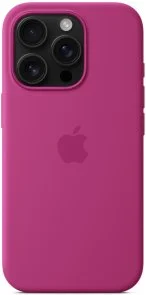Фото: Чохол Apple for iPhone 16 Pro - Silicone Case with MagSafe Fuchsia (MYYN3) № 4 | KTC