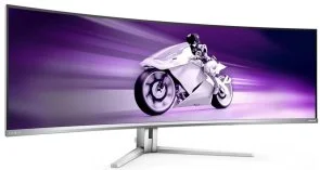 Фото: Монітор Philips Evnia 49M2C8900/00 White - 48.9" QD-OLED / 5120x1440 / 240 Гц / AMD FreeSync Premium Pro, Nvidia G-Sync / HAS № 2 | KTC