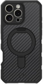 for iPhone 16 Pro Max - FORCE R CARBON W with MagSafe Black